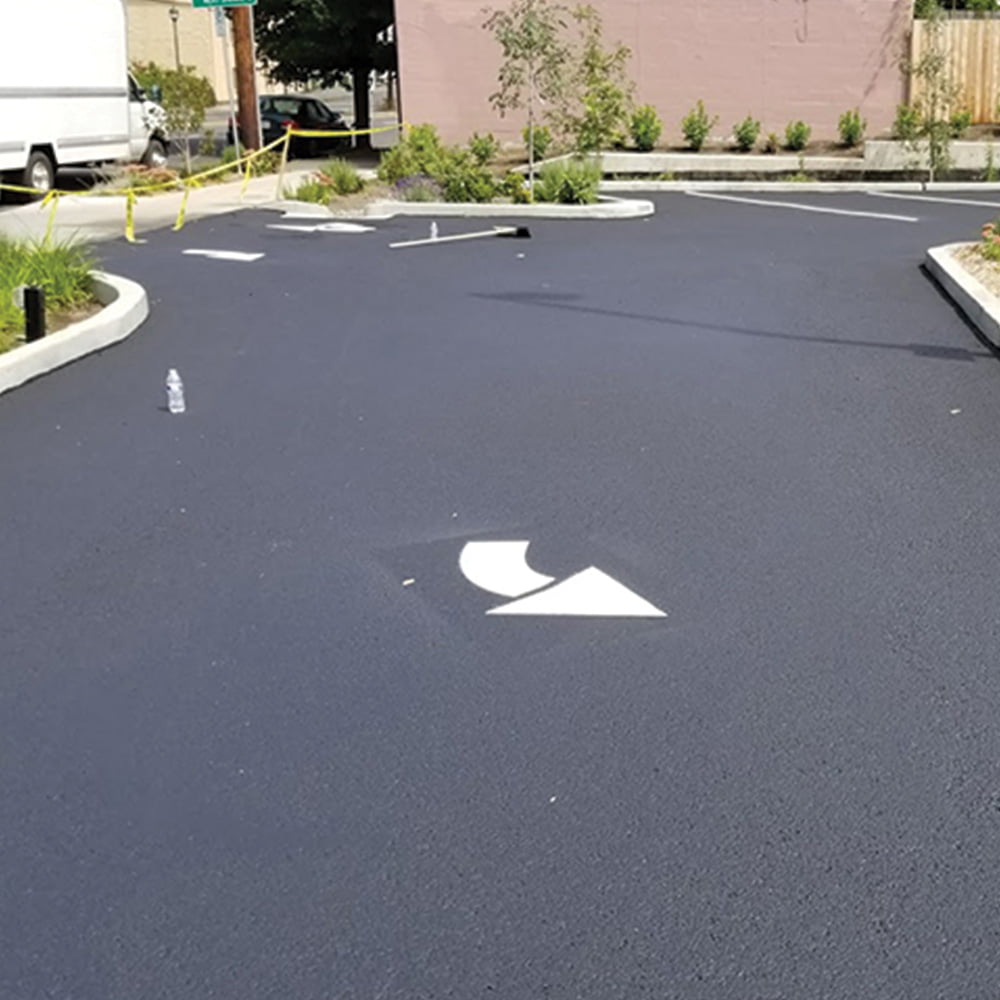 parking lot stenciling